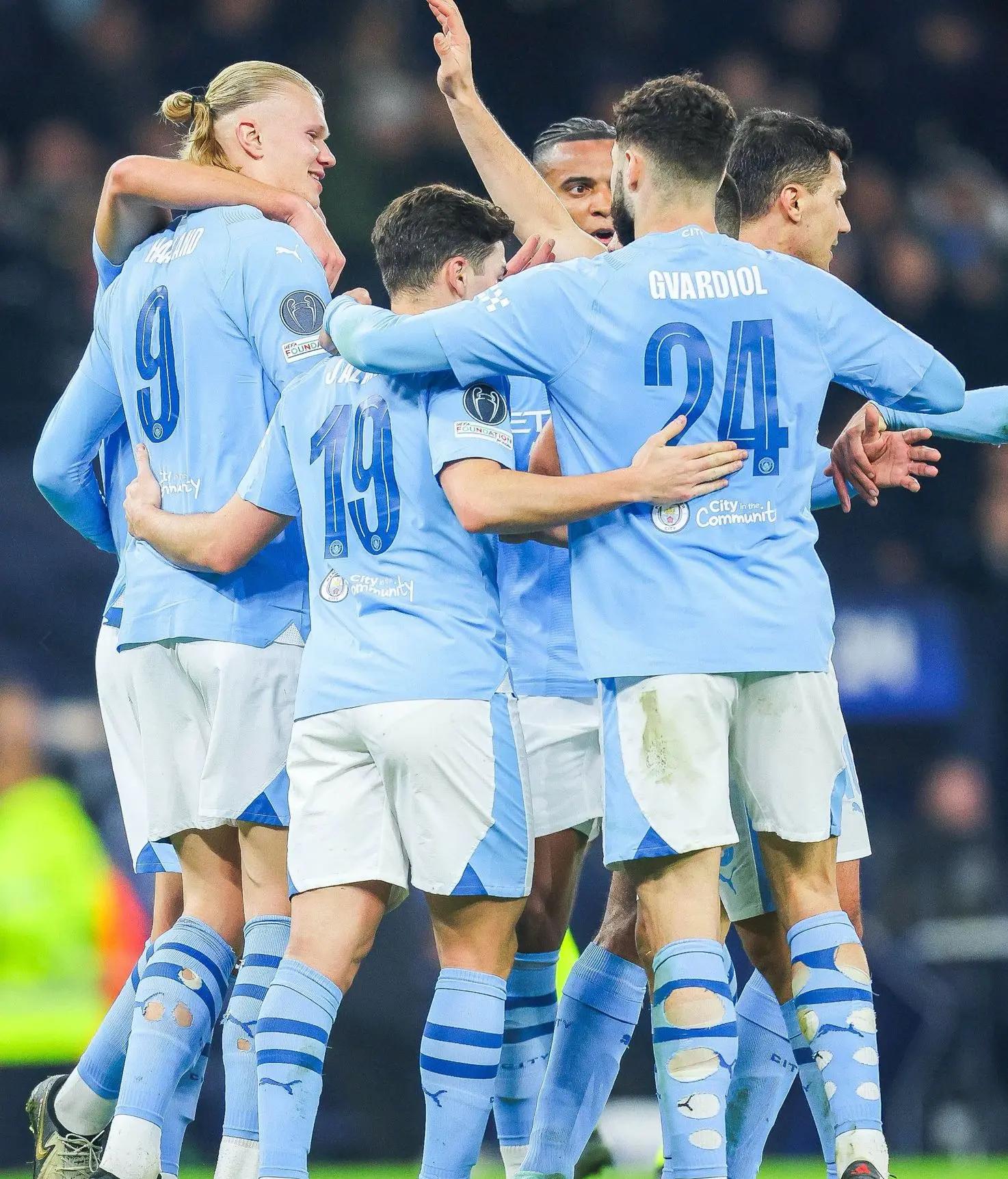 曼城憾负抽签，晋级欧冠八强的简单介绍